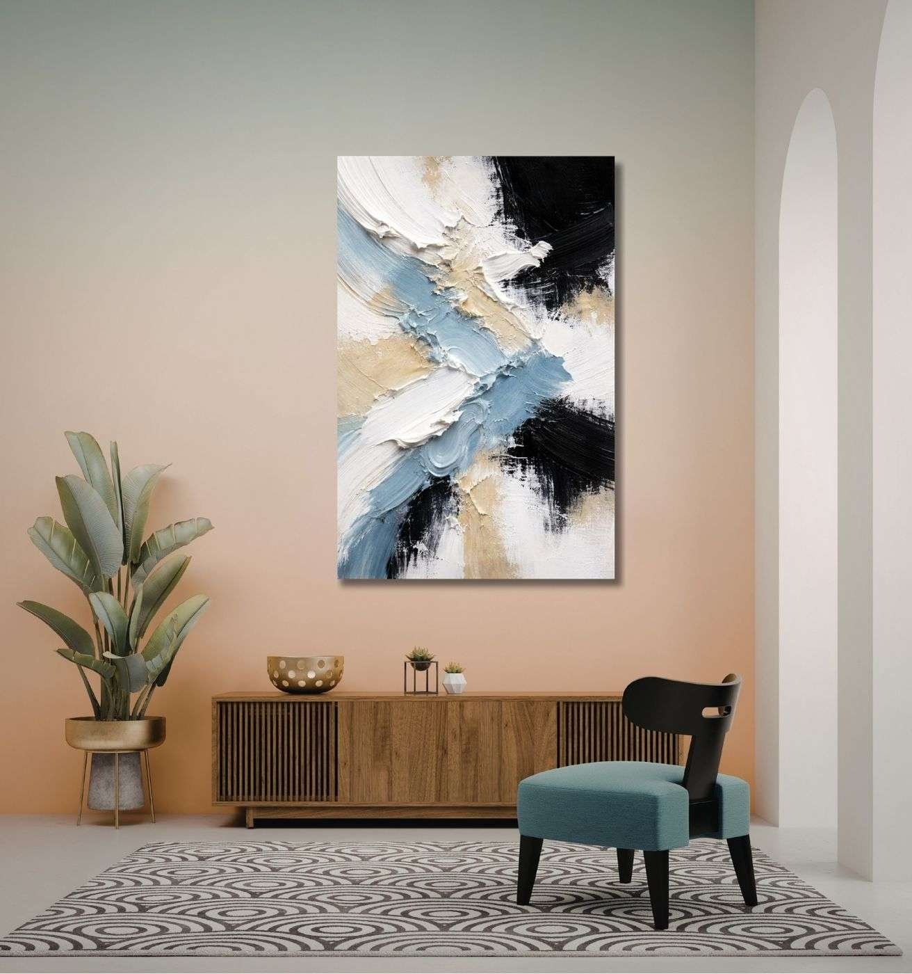 Modern Art Canvas Painting for living room1