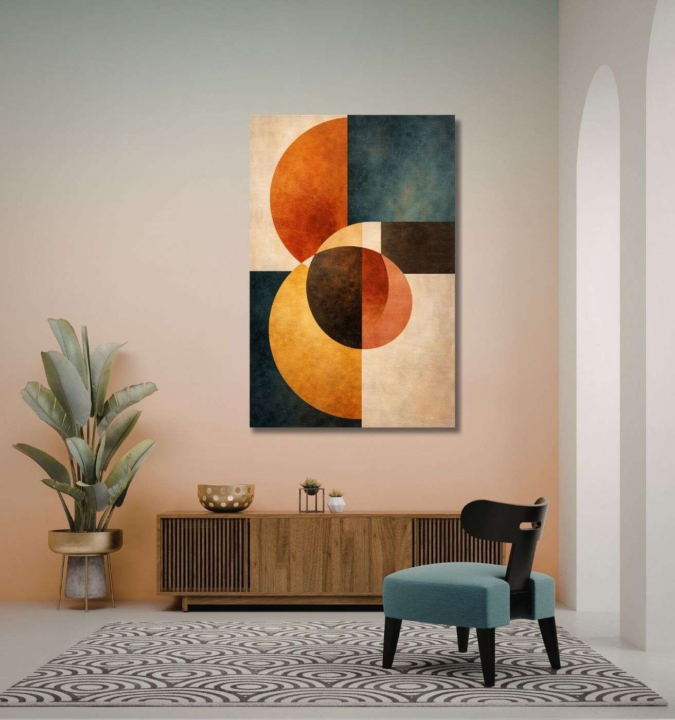 Modern Art Canvas Painting for living room1