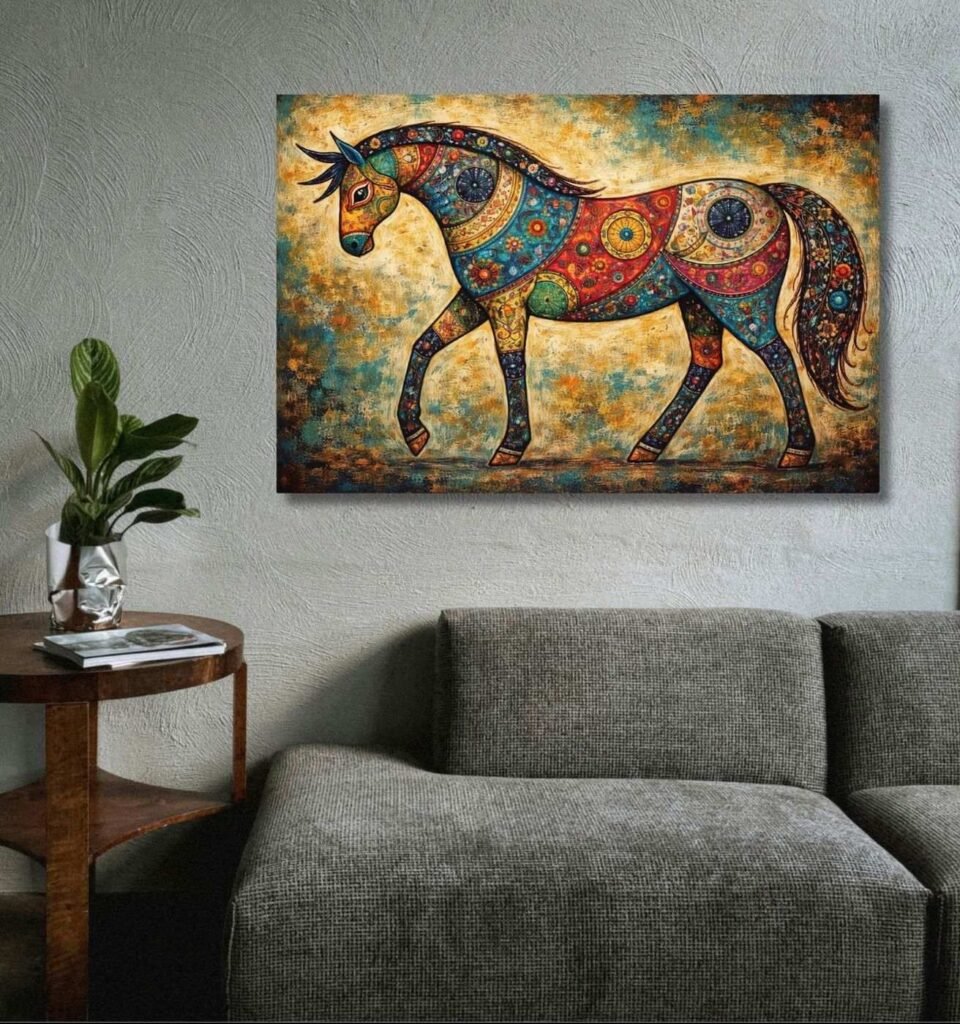 Modern Art Painting for Bedroom1