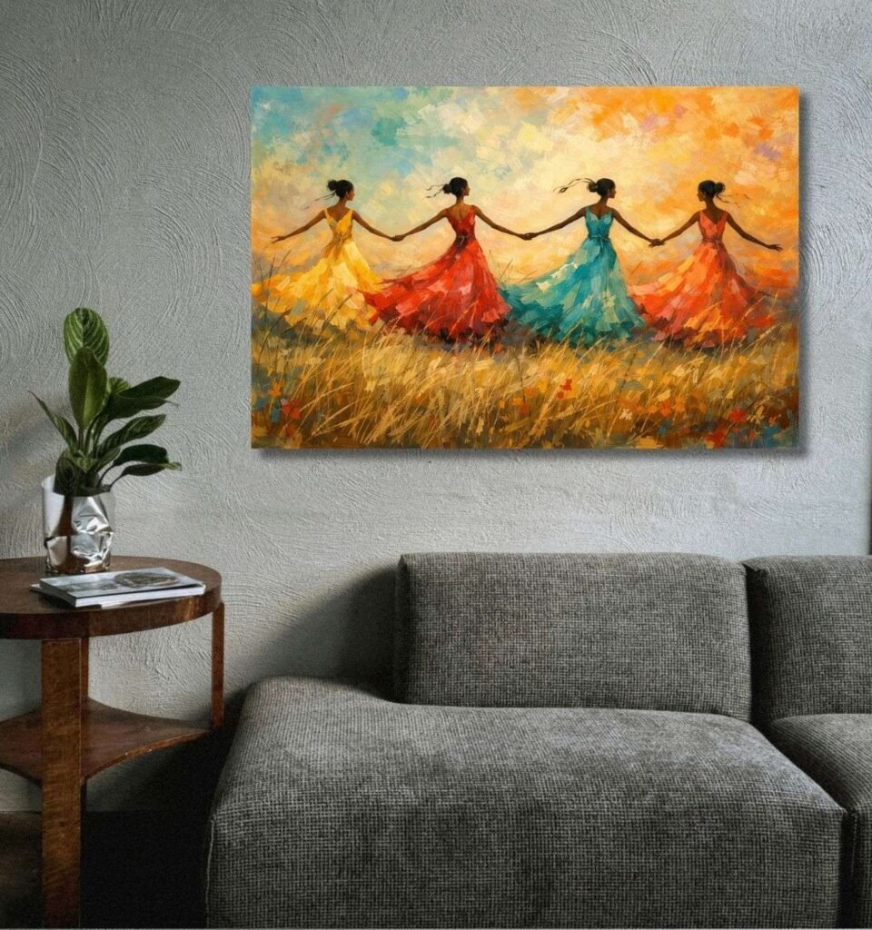 Modern Canvas Painting 1