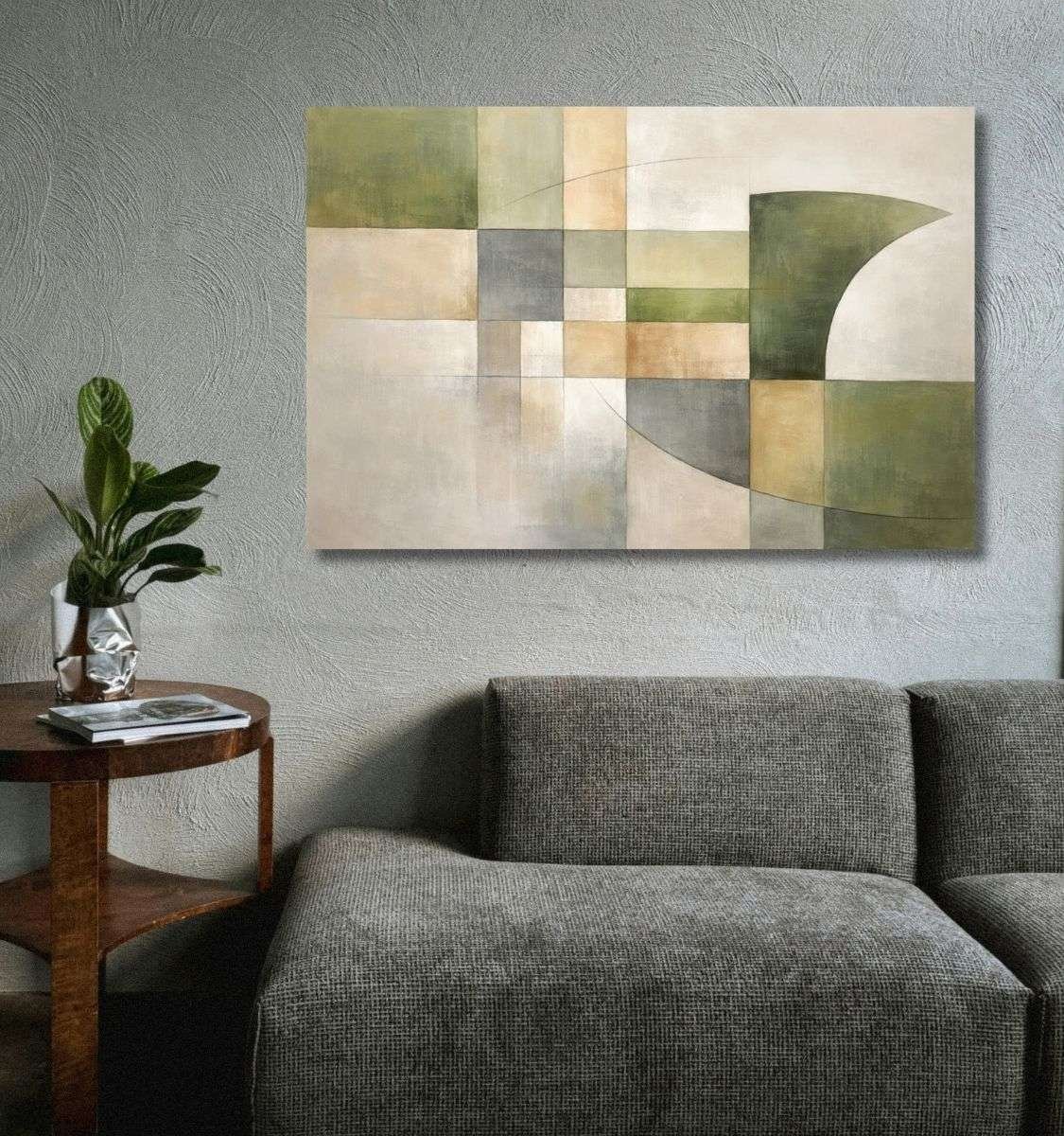 abstract canvas painting by kunj cart8