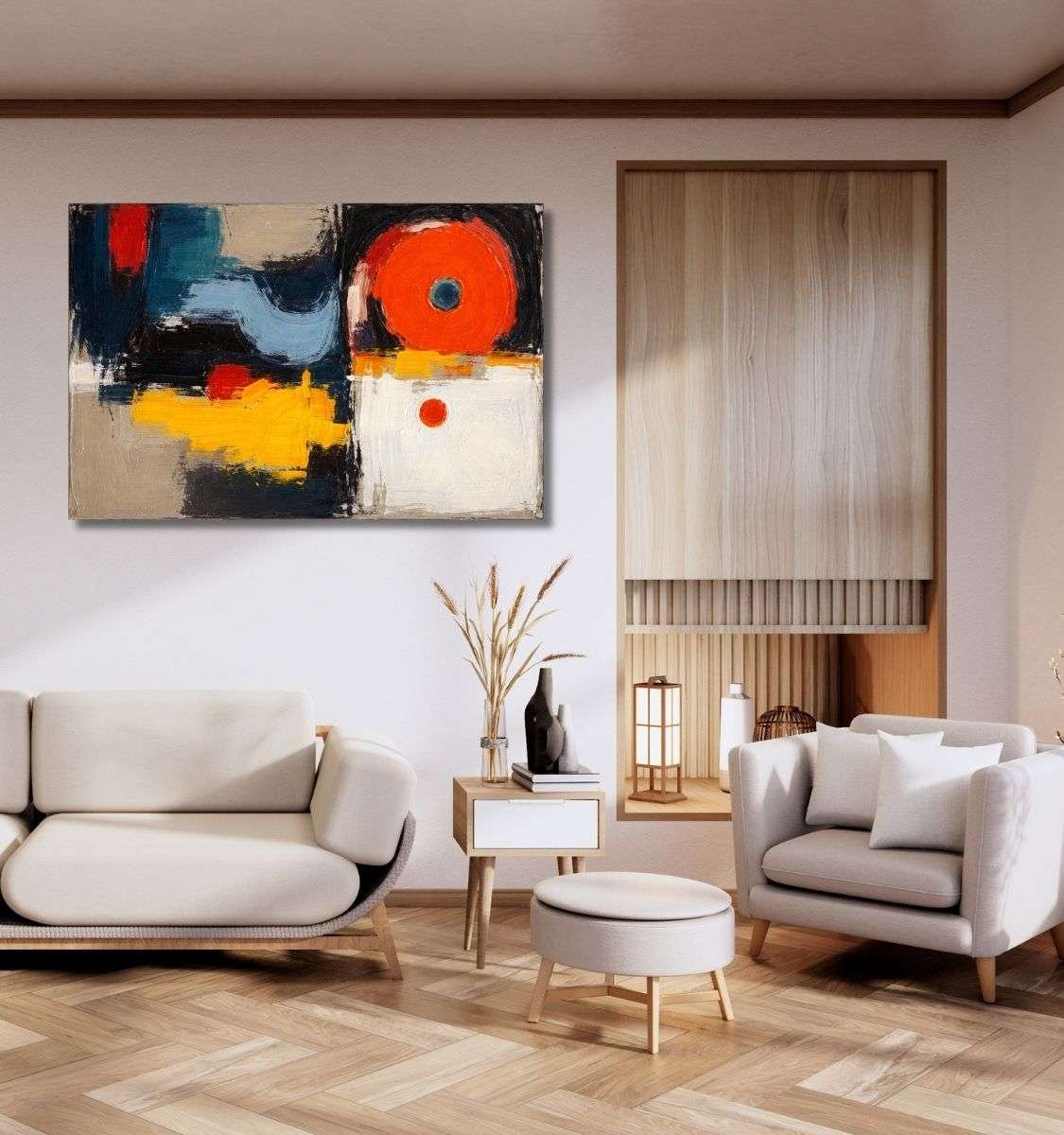 beautiful abstract canvas painting by kunj cart8