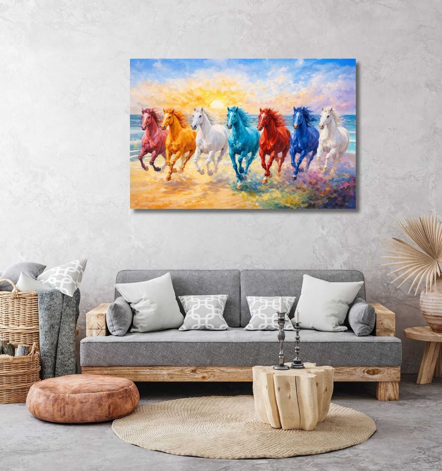 colorfull canvas painting 1