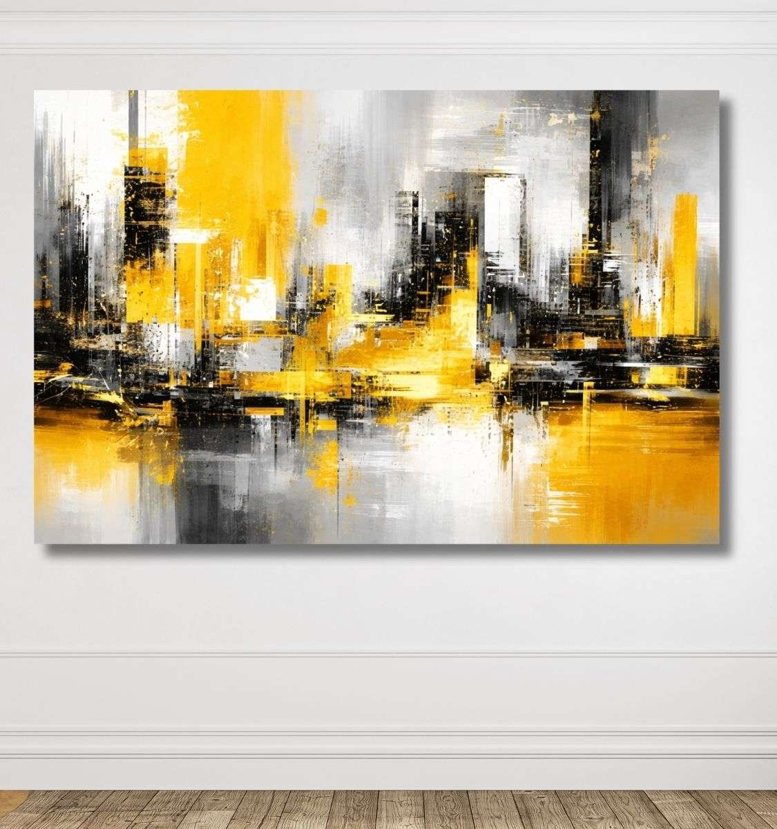 kunj cart abstract canmvas wall painting 8