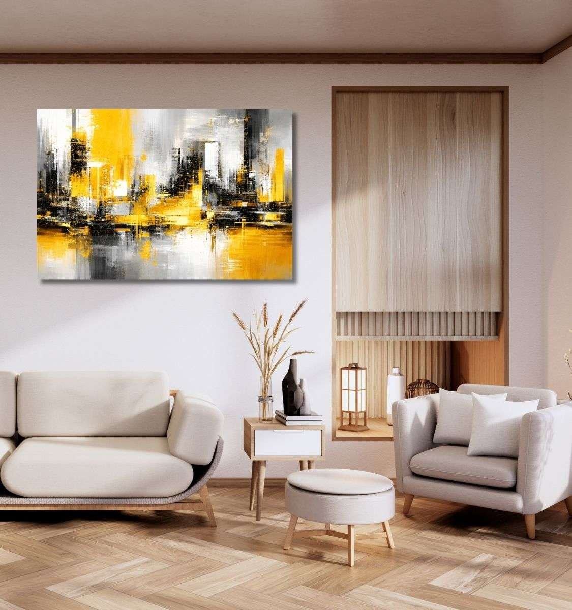 kunj cart abstract canmvas wall painting 8