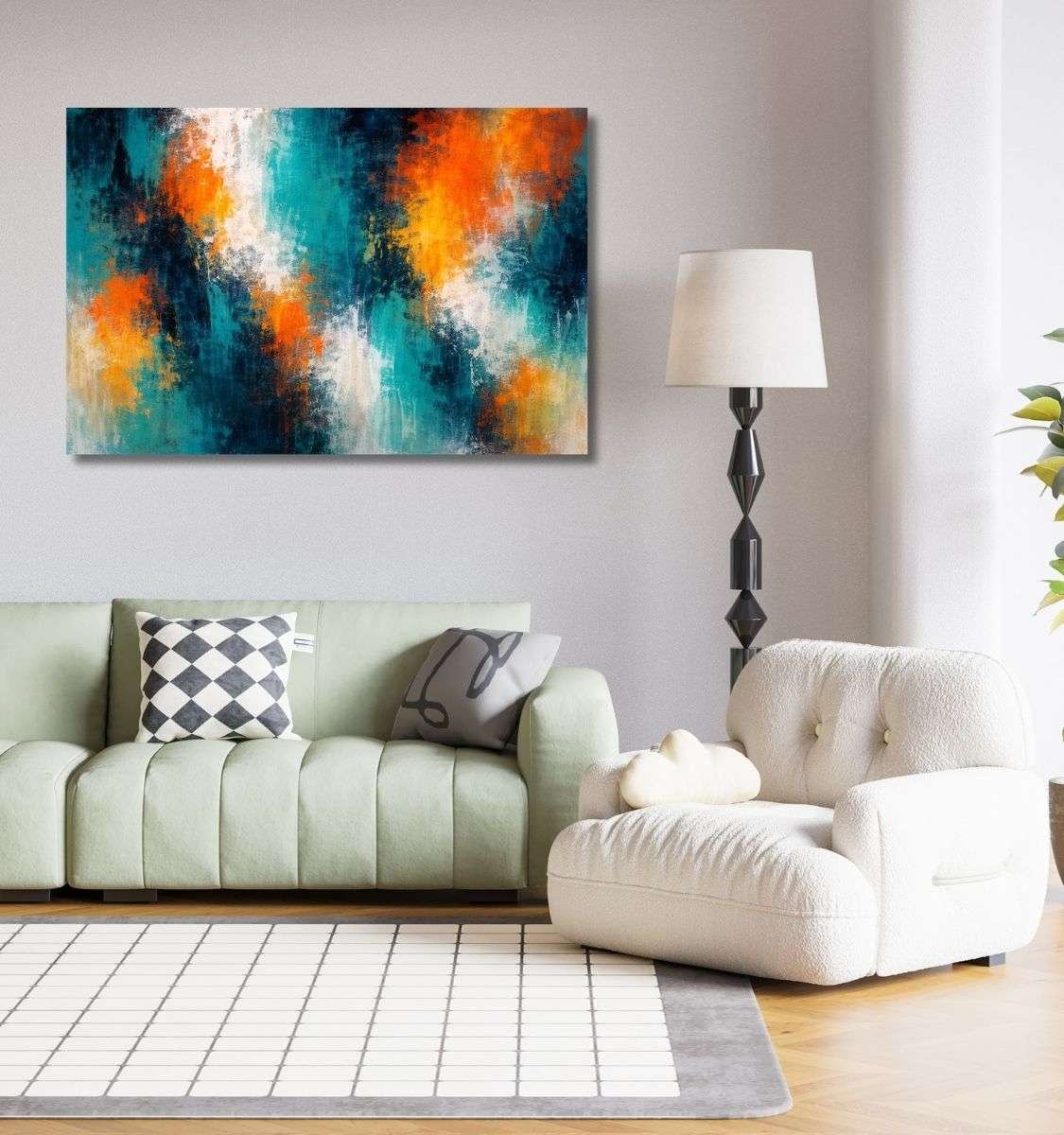 moden beautiful abstract canvas painting by kunj cart7