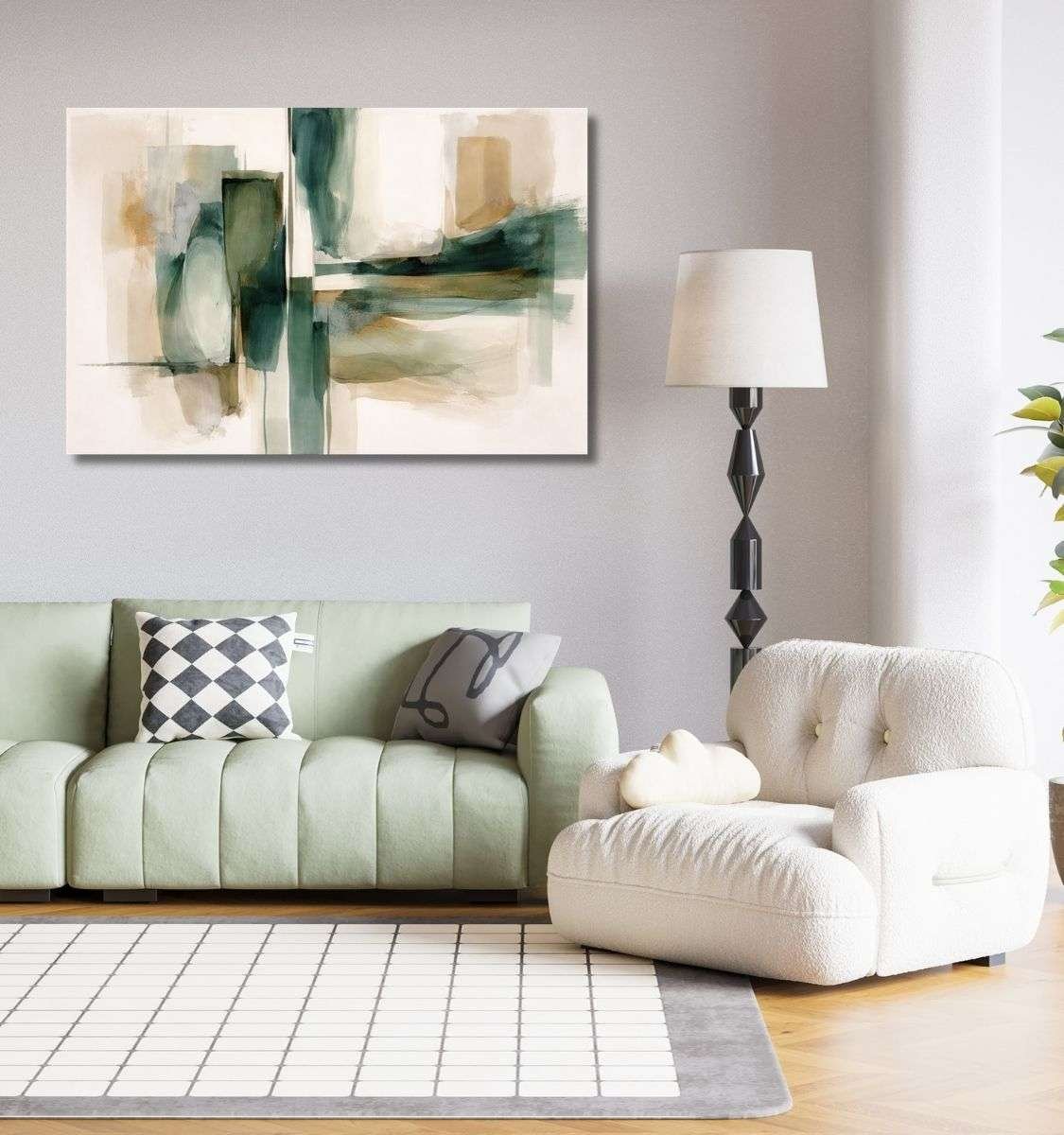 modern abstract canvas painting by kunj cart8