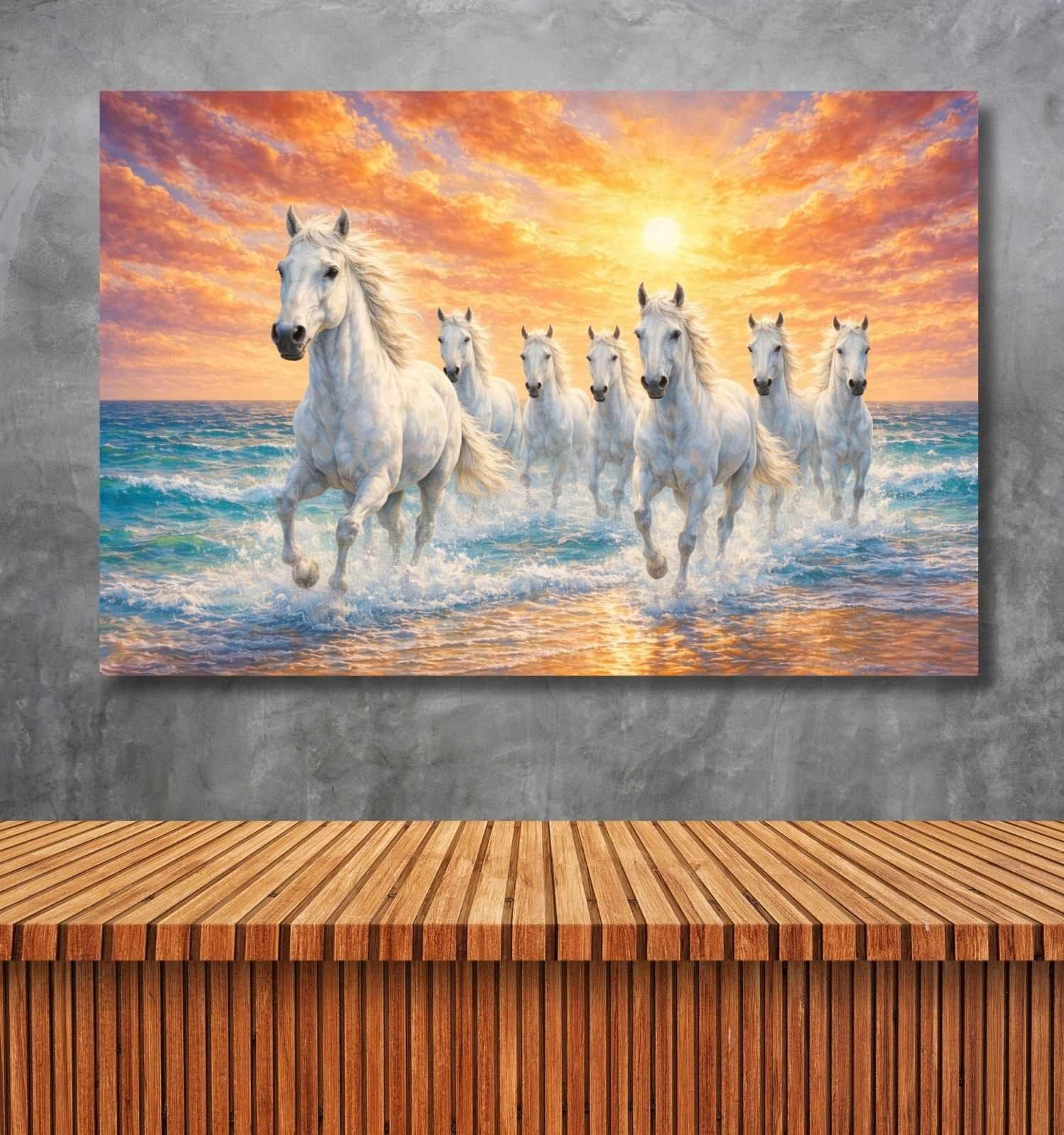 vastu 7 horse painting 1